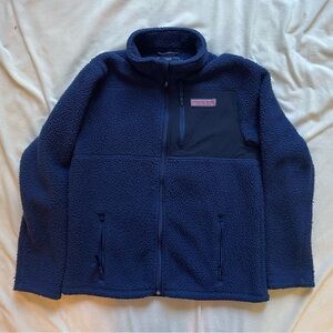 Vineyard Vines Navy Blue Fleece